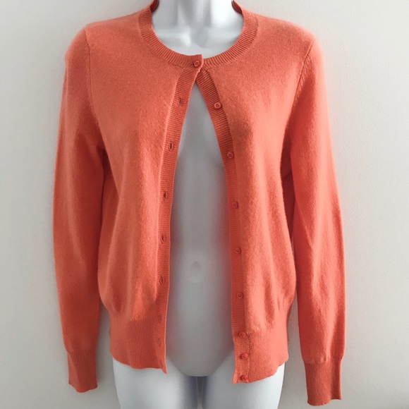 Lord & Taylor Cashmere Winter Sweater Cardigan - Picture 1 of 10